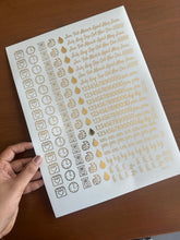 Baby Born Gold Sticker
